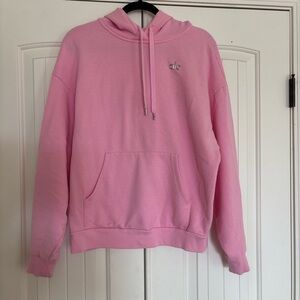 ALO Yoga Pink Valentine’s Hoodie